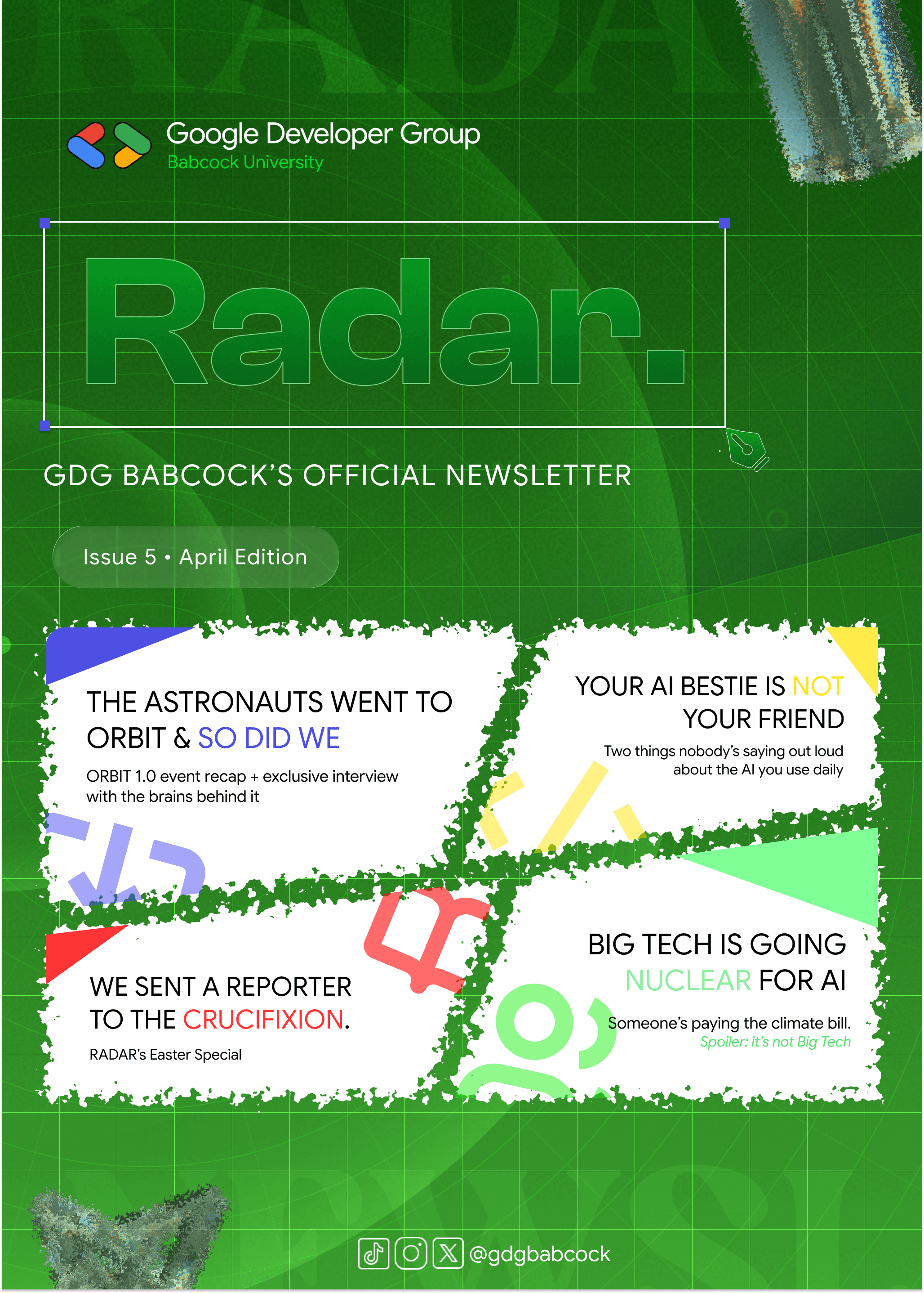 April- Tech, Events and Enlightenment!